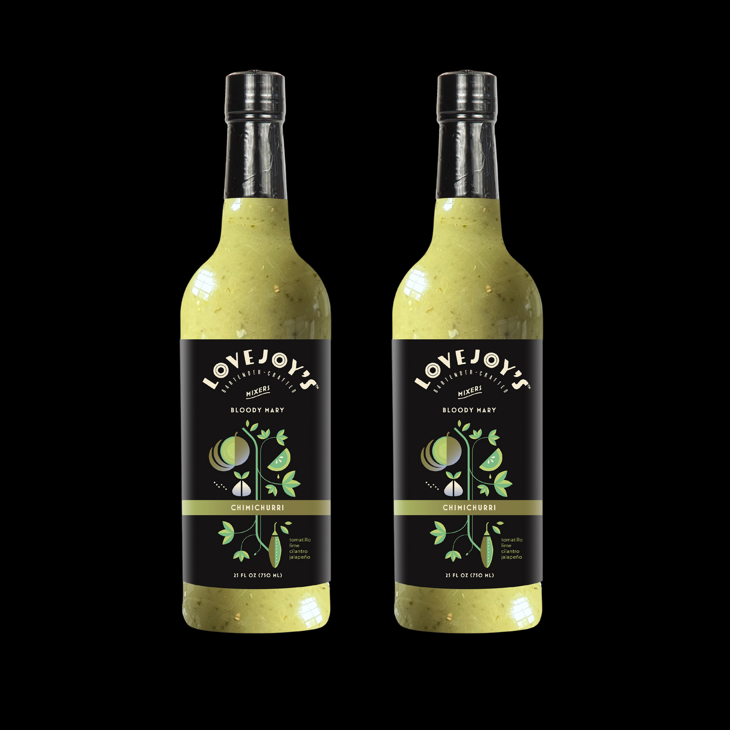 2-pack, chimi bloody mary mix 25oz(750ml)