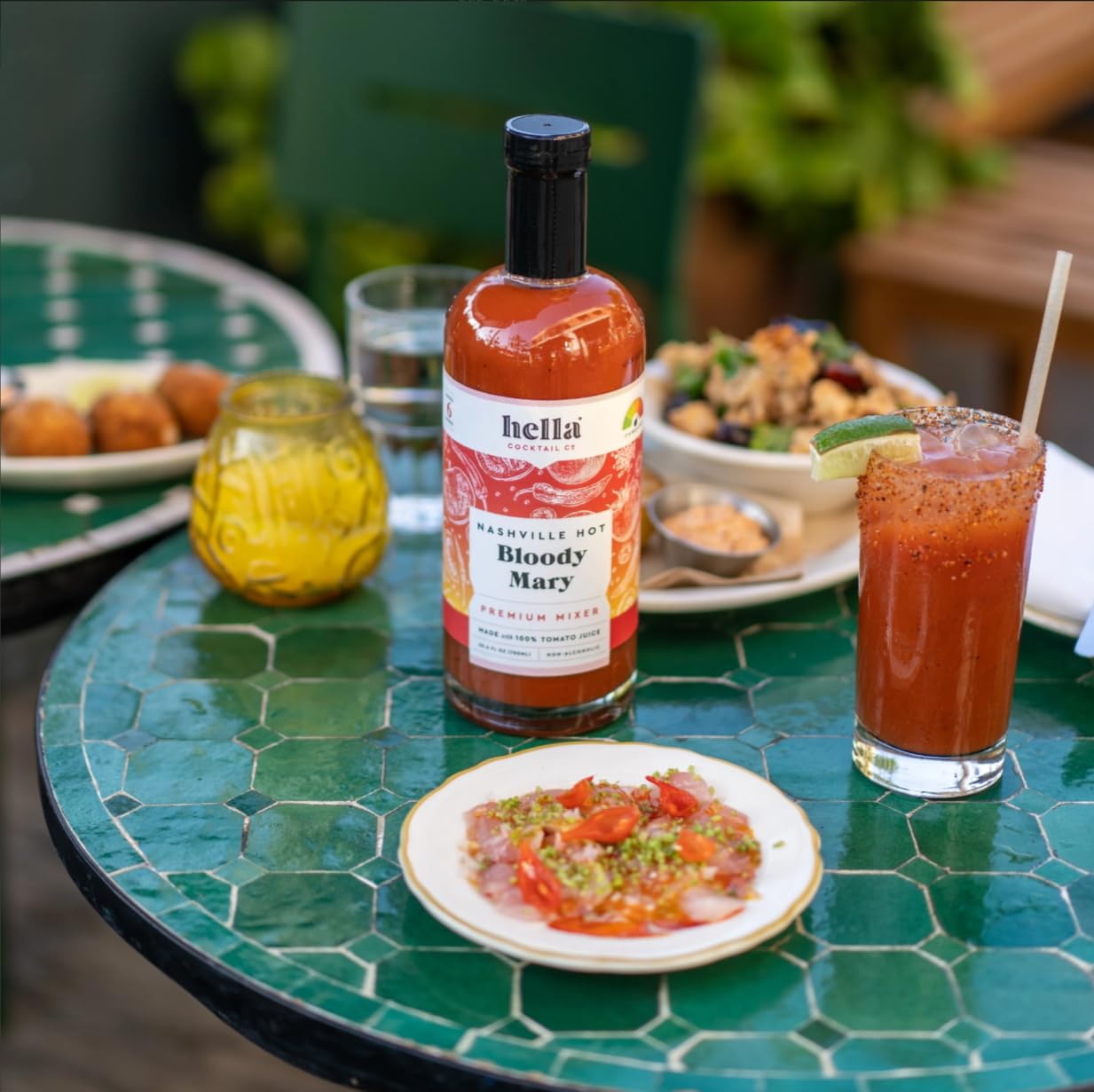 nashville hot bloody mary mixer — hella cocktail co.