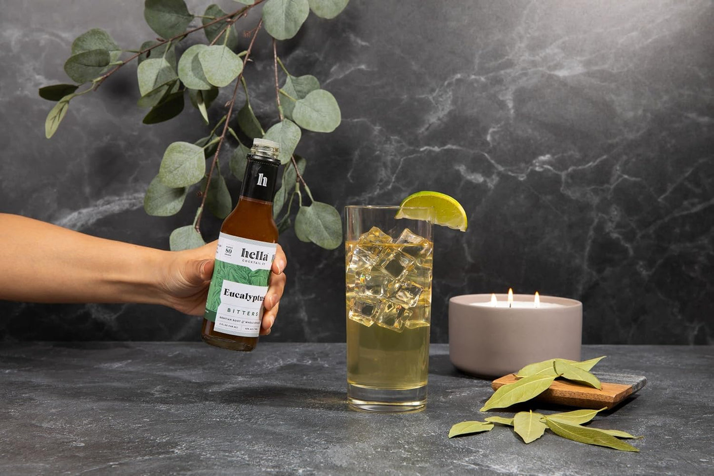 hella cocktail co. founders' collection eucalyptus bitters