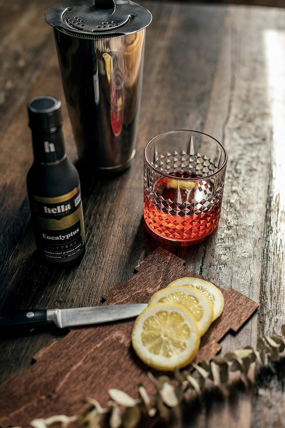 hella cocktail co. founders' collection eucalyptus bitters
