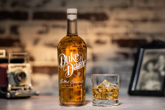 duke & dame salted caramel whiskey
