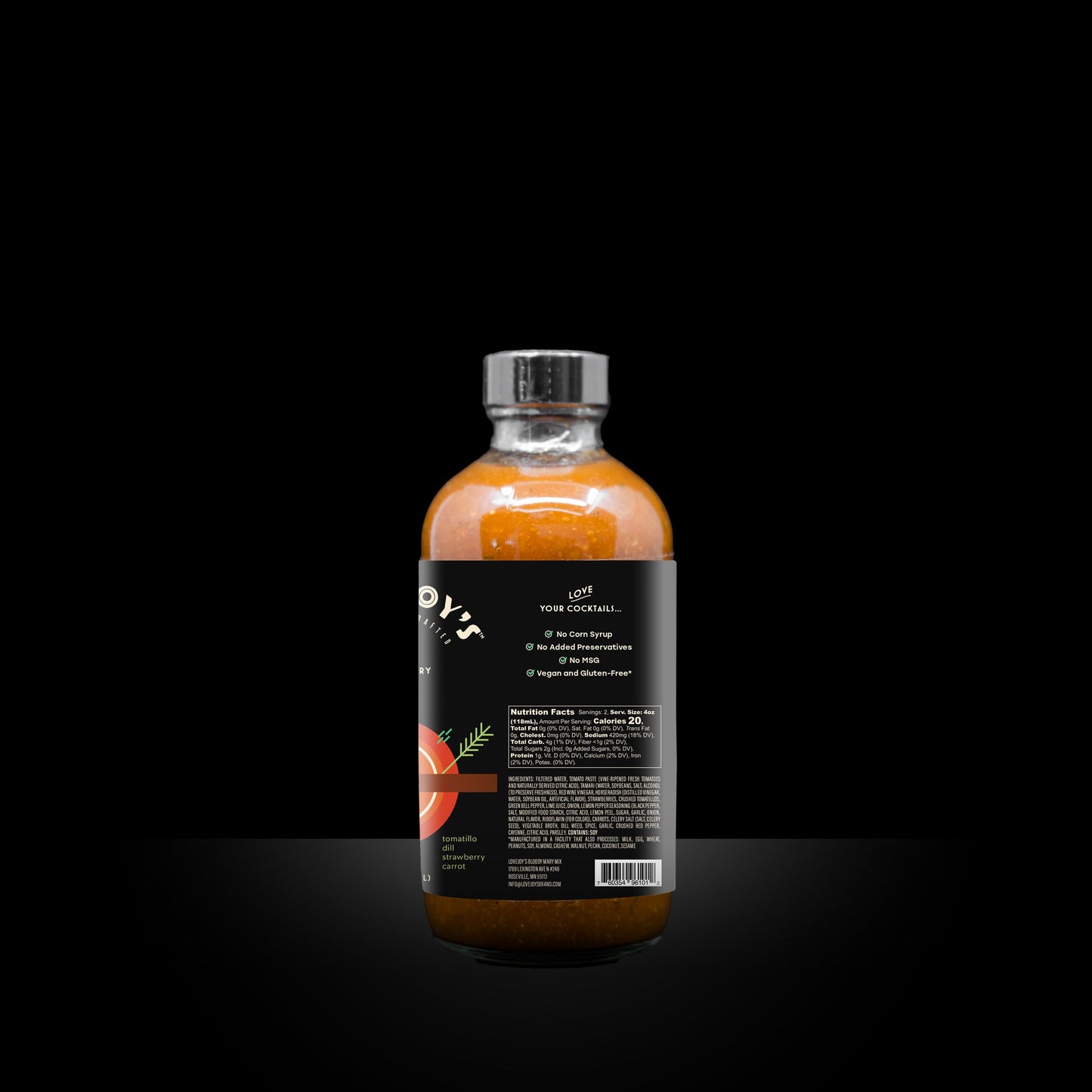 original bloody mary mix 8oz(237ml)