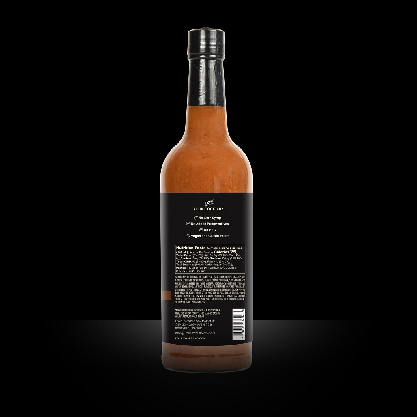 original bloody mary mix 25oz(750ml)