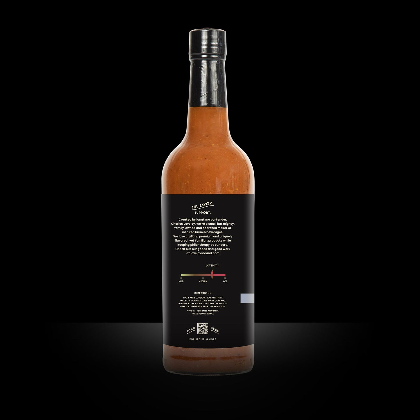 2-pack, thai basil bloody mary mix 25oz(750ml)