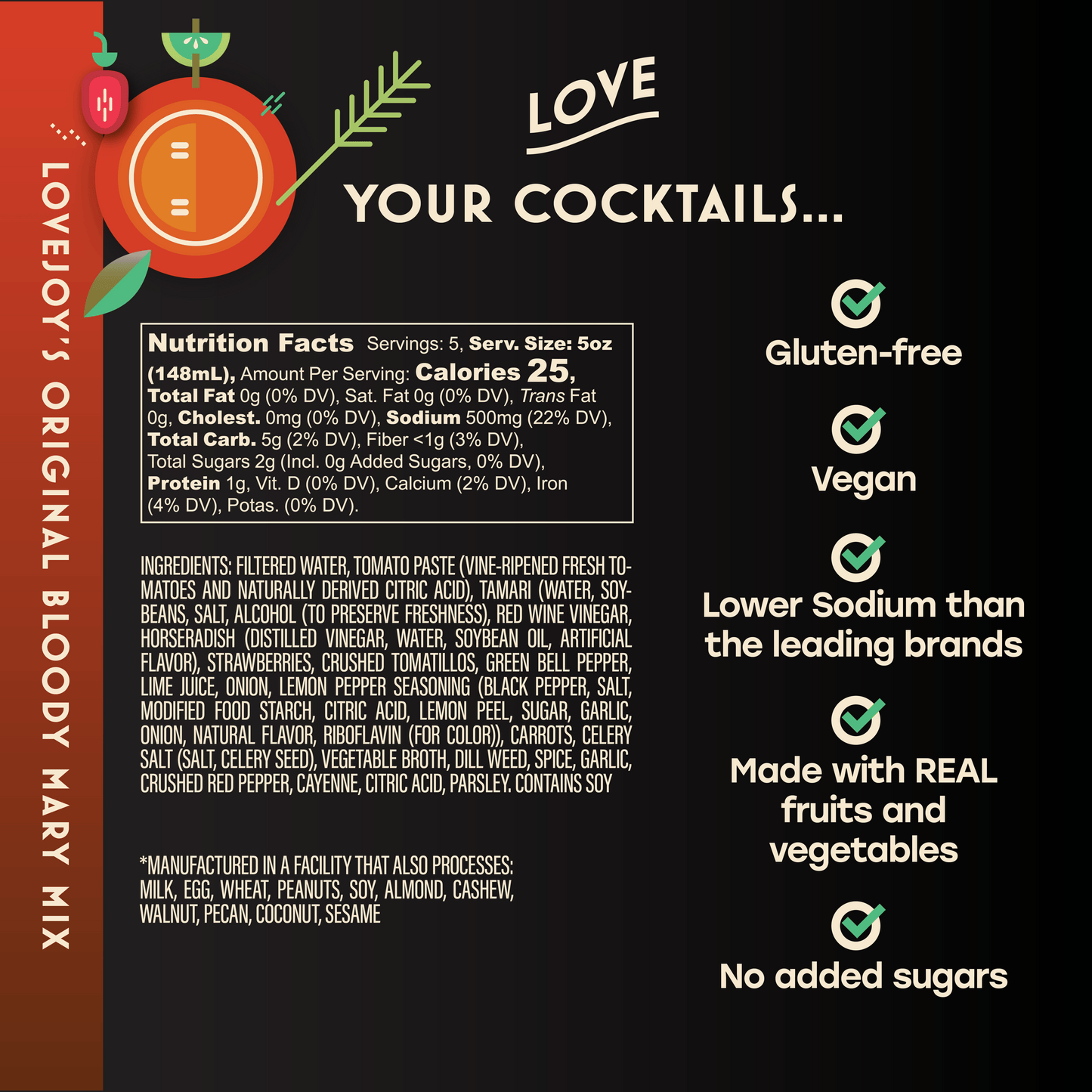lovejoy's 25oz(750ml) get all 3 and save!