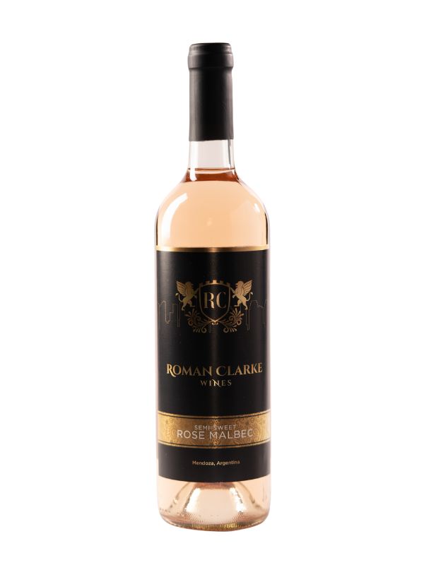 2023 roman clarke semi‑sweet malbec rosé