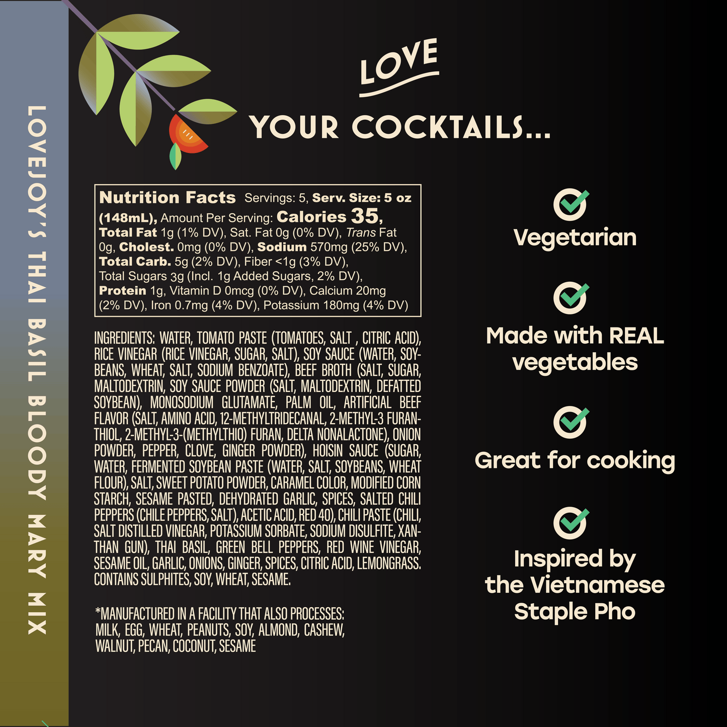 lovejoy's 25oz(750ml) get all 3 and save!