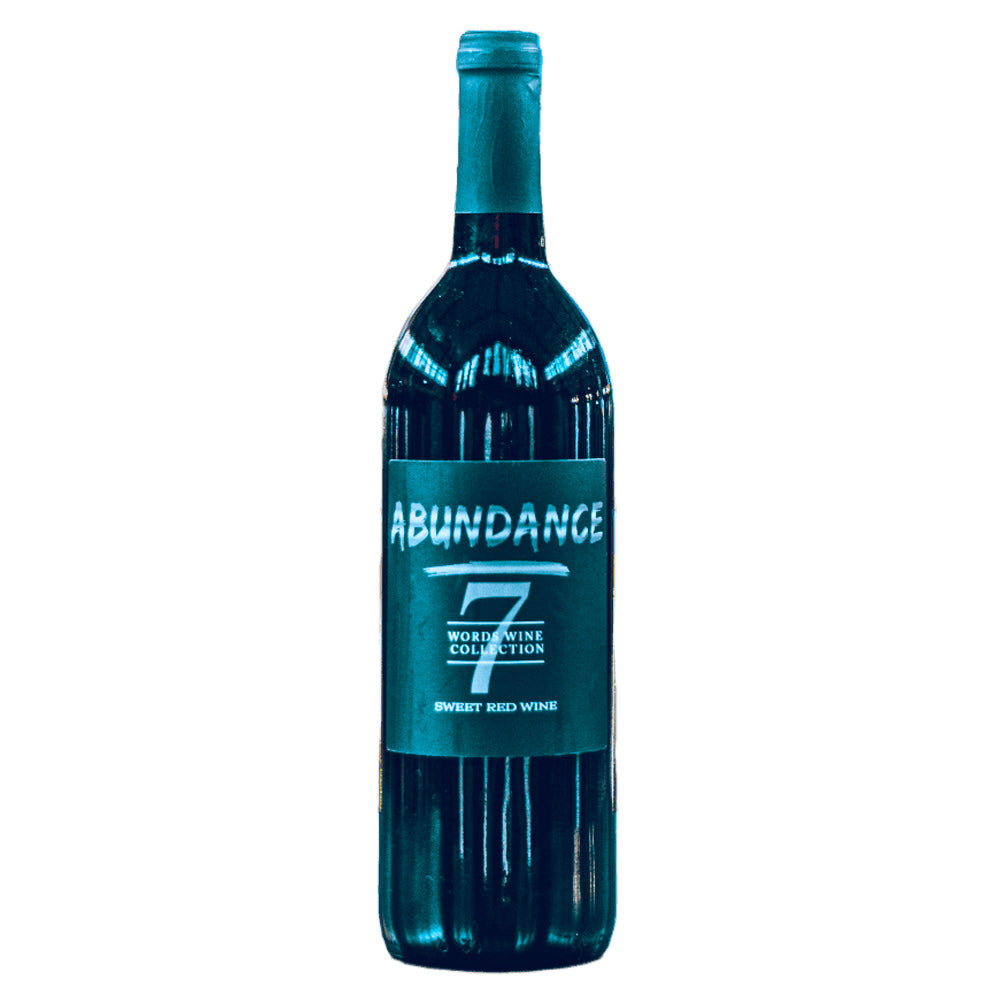 sip & share "abundance" sweet red – 7 words wine collection