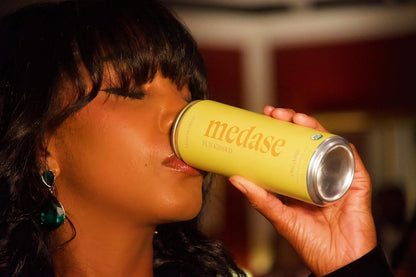 Medase Non-Alcoholic Craft Cocktails Variety (4-Pack Cans) – Margarita, Mojito, Moscow Mule, Rum Punch, Old Fashioned & Lemon Drop