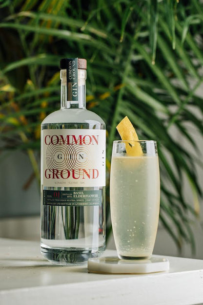 Common Ground Gin Recipe 01 – Basil & Elderflower