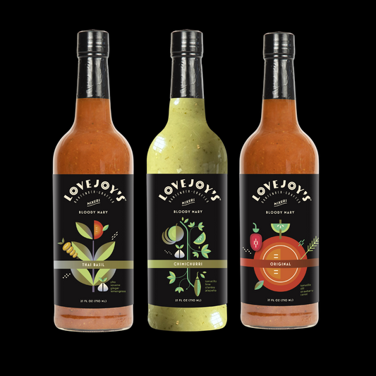 Lovejoy's 25oz(750ml) Get all 3 and save!