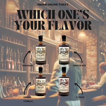DEN OF THIEVES GINGER VANILLA WHISKEY