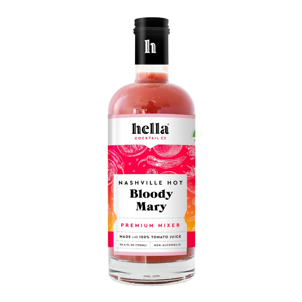 nashville hot bloody mary mixer — hella cocktail co.