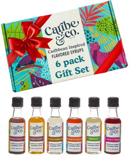 Flavored Syrup Sampler Pack Gift Set