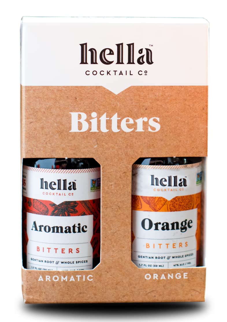 orange & aromatic bitters 2 pack