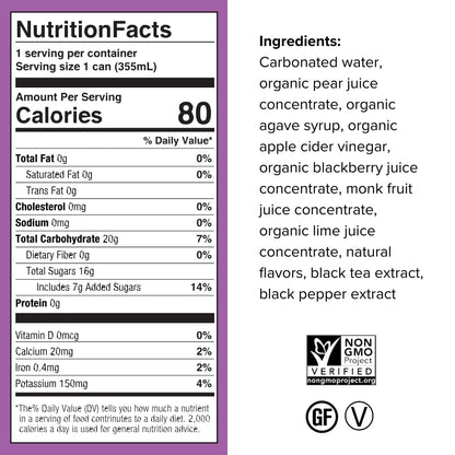 Mocktail Club Havana Twist Sparkling Non-Alcoholic Cocktail 12oz (4pk), 80 Cals, Gluten-Free, No Artificial Ingredients, Zero Proof – with Lime, Cucumber, Mint & Cardamom