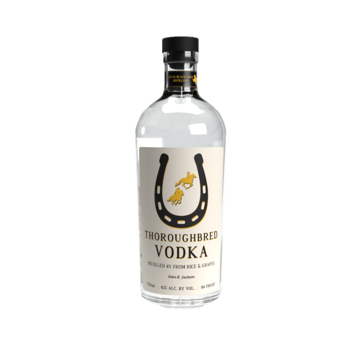 texas black gold distillery thoroughbred vodka