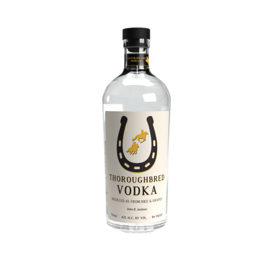 Texas Black Gold Distillery Thoroughbred Vodka