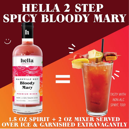 Nashville Hot Bloody Mary Mixer — Hella Cocktail Co.