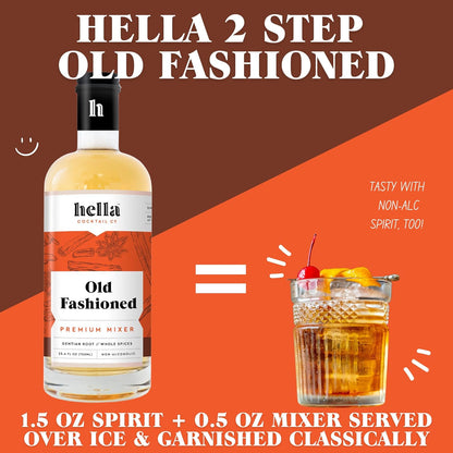 Hella Cocktail Co.'s Old Fashioned Premium Mixer