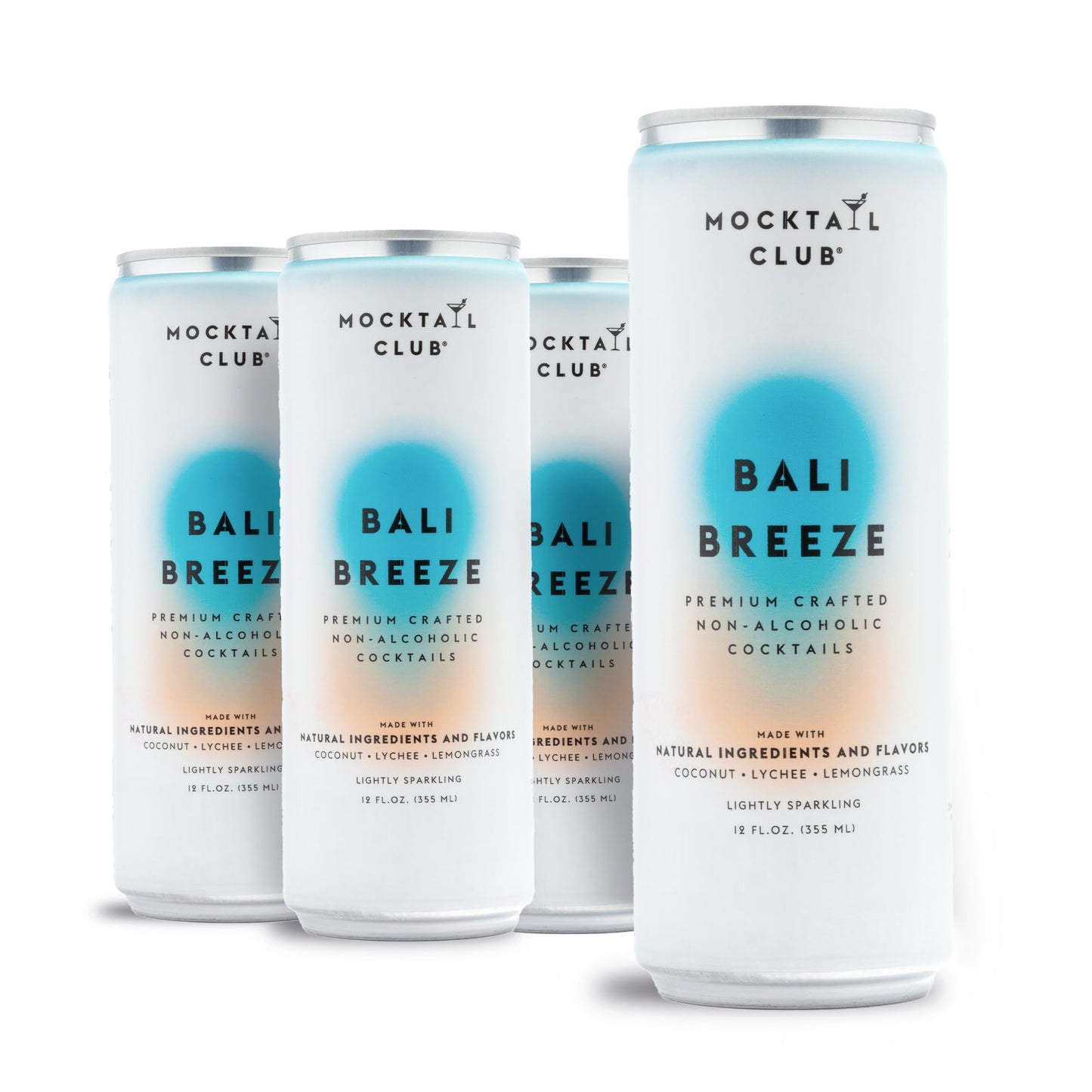 mocktail club havana twist sparkling non-alcoholic cocktail 12oz (4pk), 80 cals, gluten-free, no artificial ingredients, zero proof – with lime, cucumber, mint & cardamom