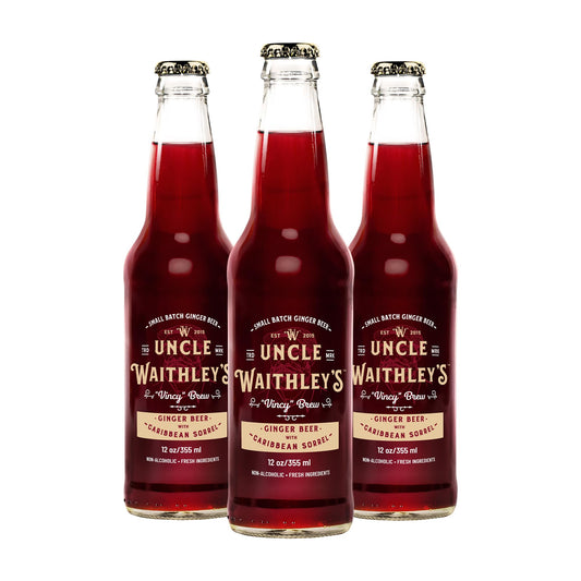 Uncle Waithley's Caribbean Ginger Beer with Hibiscus