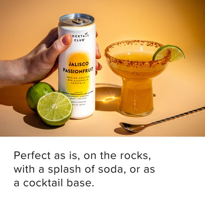 Mocktail Club Havana Twist Sparkling Non-Alcoholic Cocktail 12oz (4pk), 80 Cals, Gluten-Free, No Artificial Ingredients, Zero Proof – with Lime, Cucumber, Mint & Cardamom