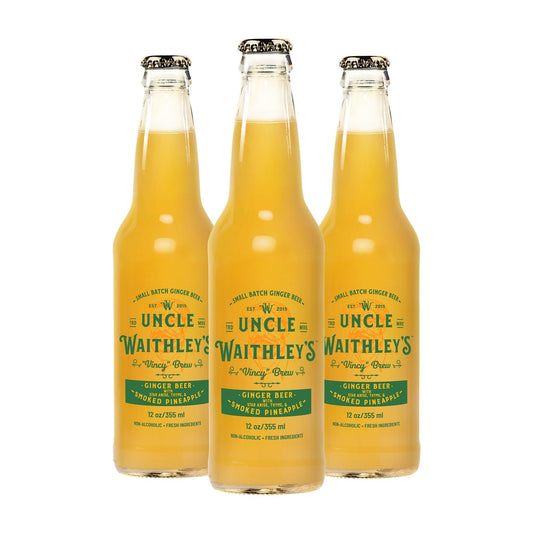 Uncle Waithley’s Caribbean Ginger Beer with Smoked Pineapple