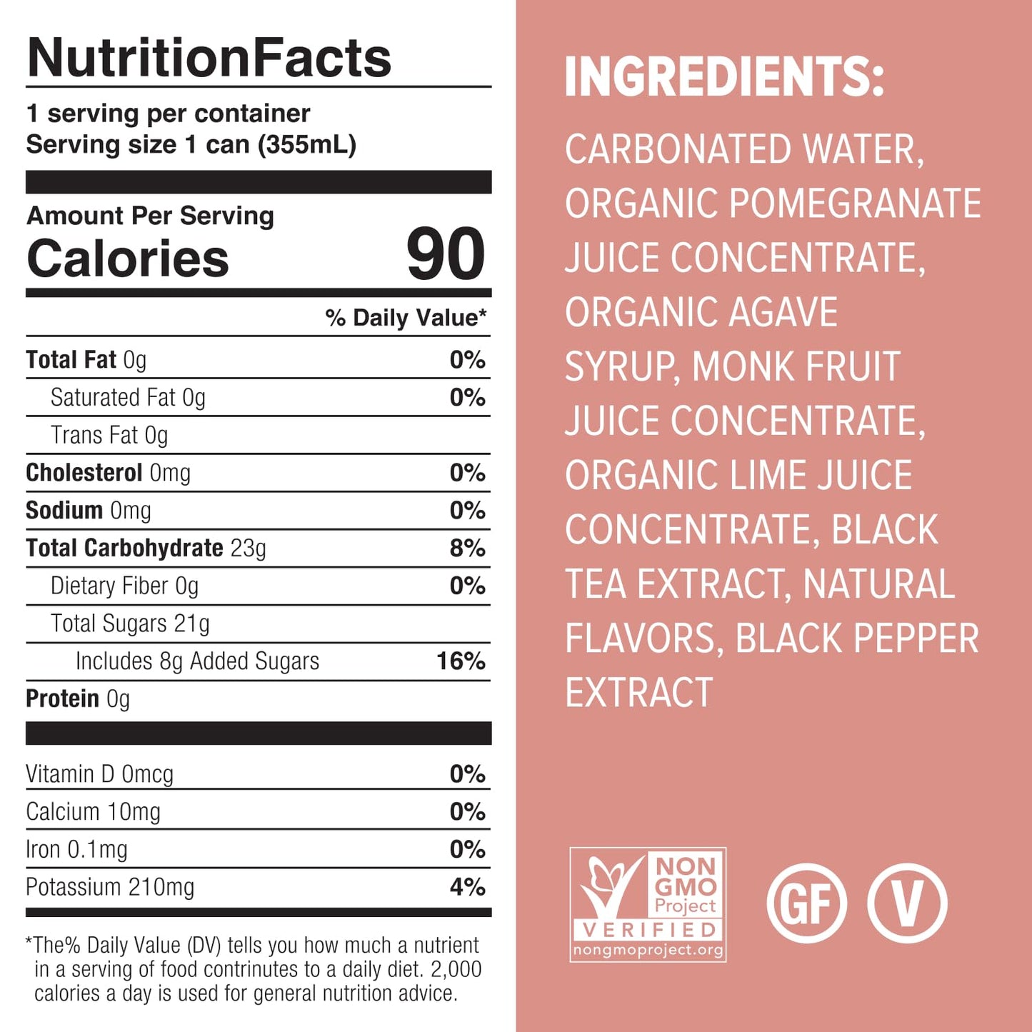 mocktail club havana twist sparkling non-alcoholic cocktail 12oz (4pk), 80 cals, gluten-free, no artificial ingredients, zero proof – with lime, cucumber, mint & cardamom