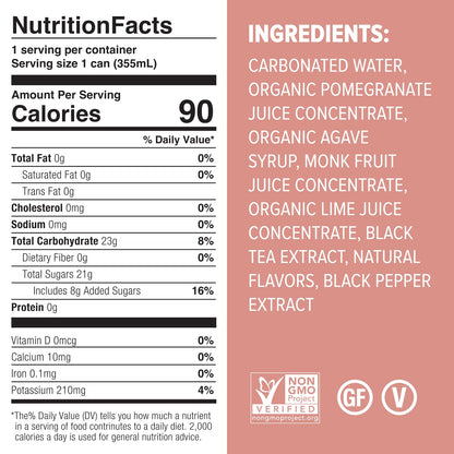 Mocktail Club Havana Twist Sparkling Non-Alcoholic Cocktail 12oz (4pk), 80 Cals, Gluten-Free, No Artificial Ingredients, Zero Proof – with Lime, Cucumber, Mint & Cardamom