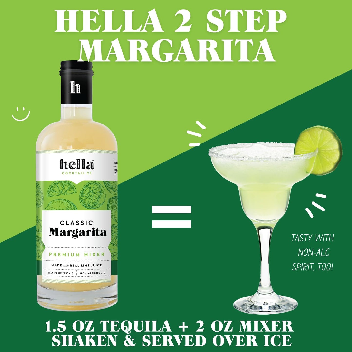 hella cocktail co. classic margarita premium cocktail mixers