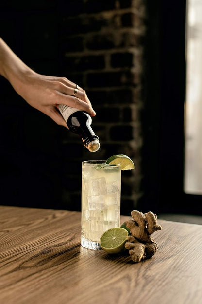 Hella Cocktail Co. Ginger Bitters (5 Fl Oz) - Craft Cocktail Bitters Made with Real Ginger and Whole Spices