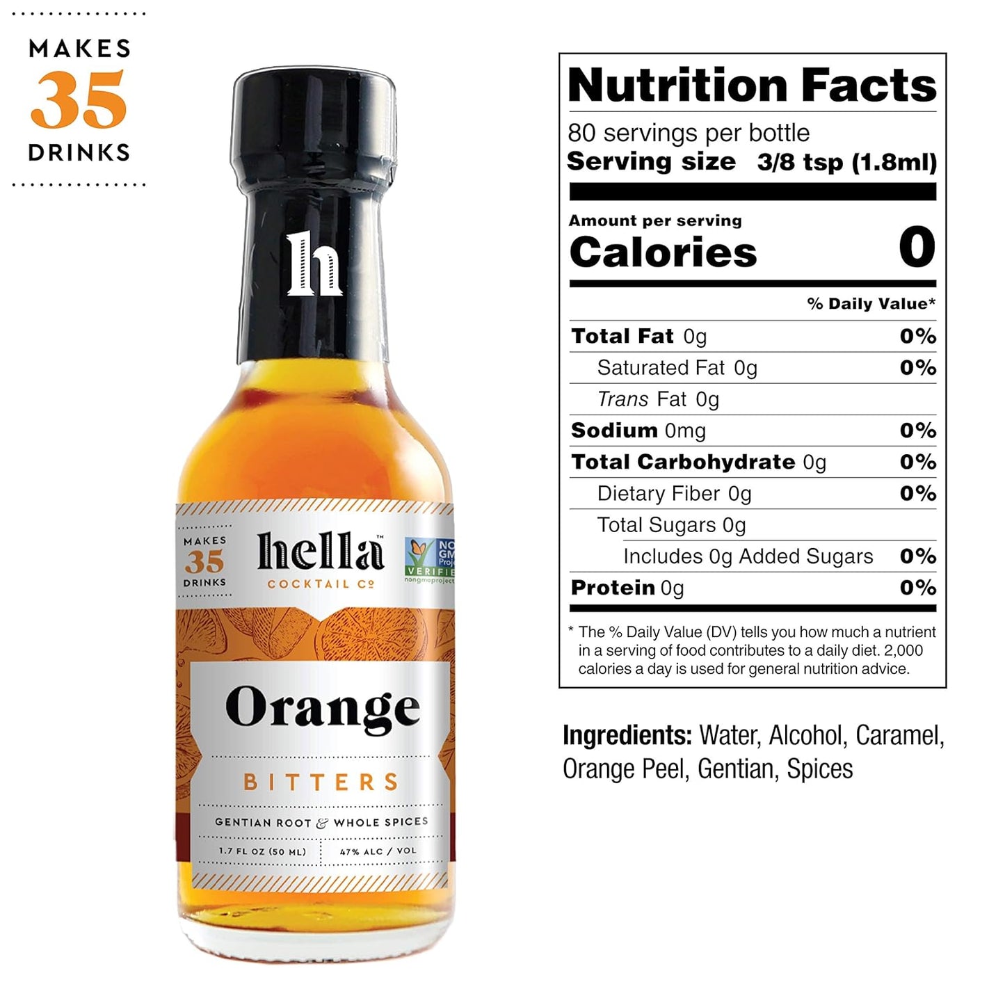 orange & aromatic bitters 2 pack