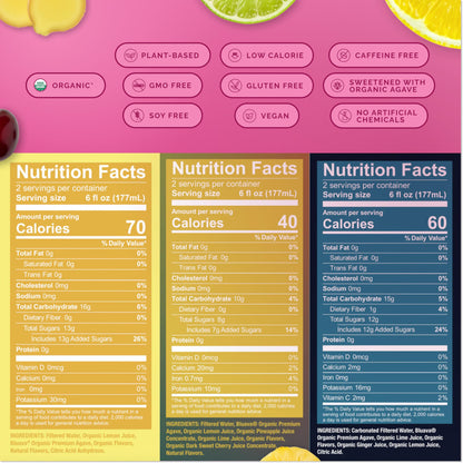 Medase Non-Alcoholic Craft Cocktails Variety (4-Pack Cans) – Margarita, Mojito, Moscow Mule, Rum Punch, Old Fashioned & Lemon Drop