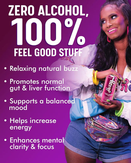 Huzzy Smart Sips Berry Banger