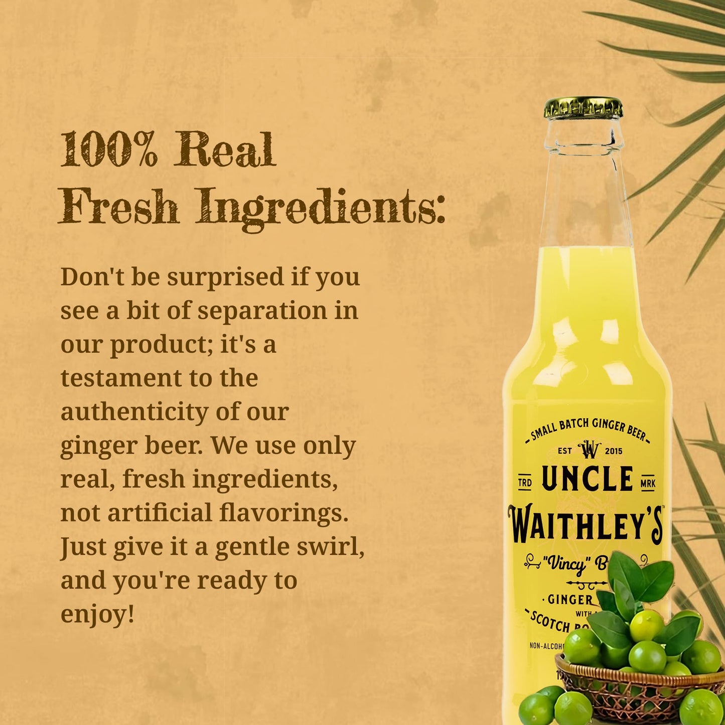 uncle waithley’s caribbean ginger beer with scotch bonnet pepper