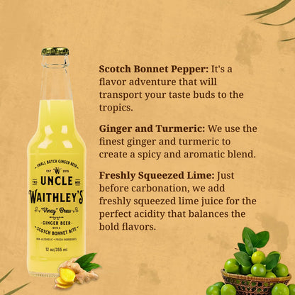 Uncle Waithley’s Caribbean Ginger Beer with Scotch Bonnet Pepper