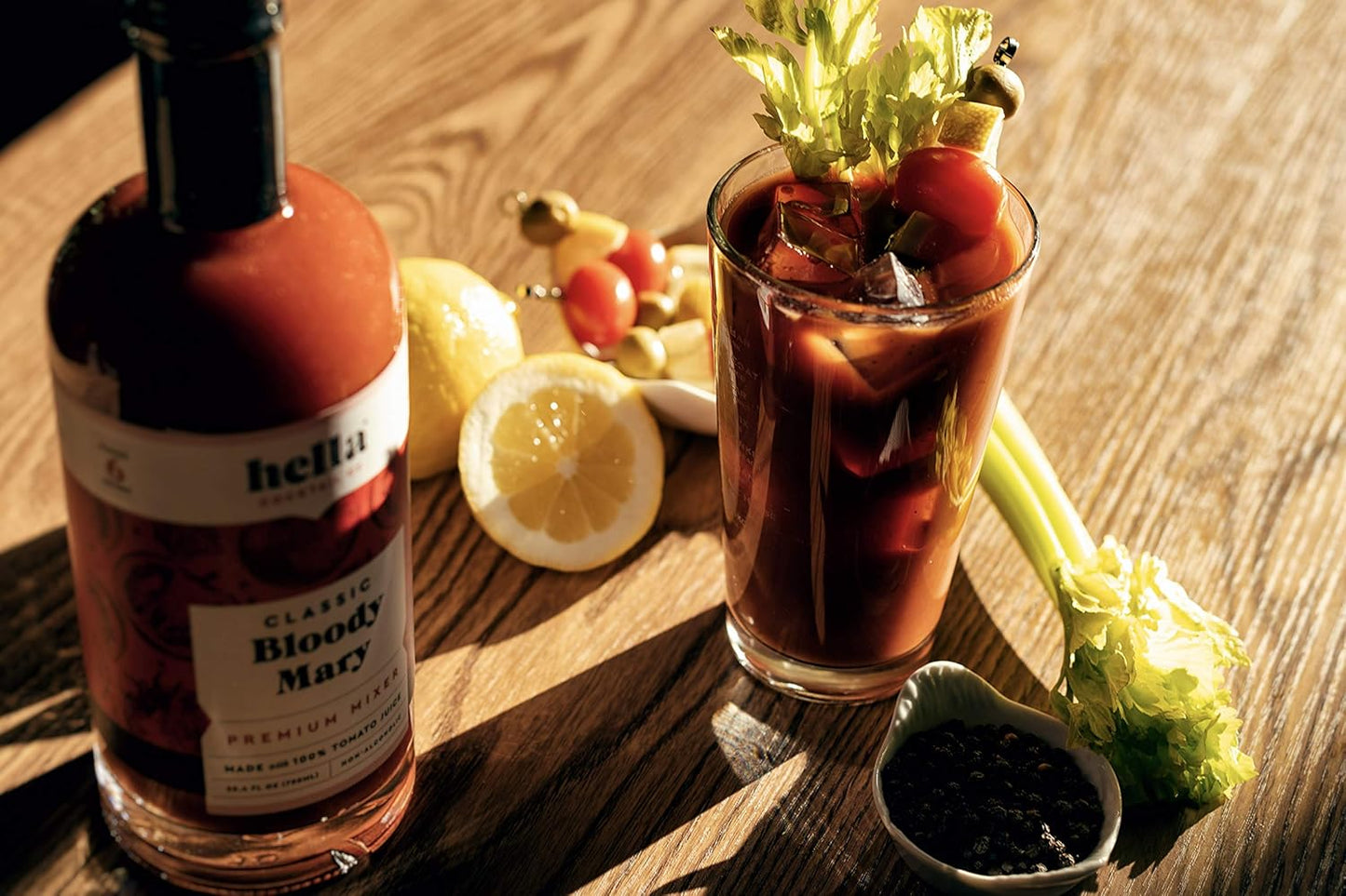 hella cocktail co. classic bloody mary cocktail mixer