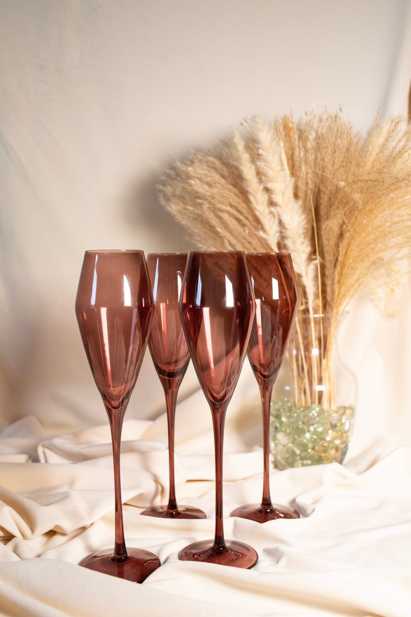 chocolate champagne tulips- set of 4