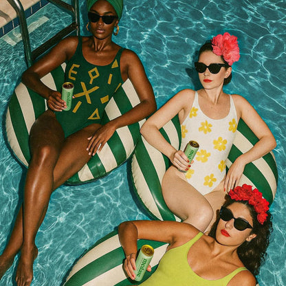 Medase Non-Alcoholic Craft Cocktails Variety (4-Pack Cans) – Margarita, Mojito, Moscow Mule, Rum Punch, Old Fashioned & Lemon Drop