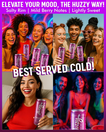 Huzzy Smart Sips Berry Banger