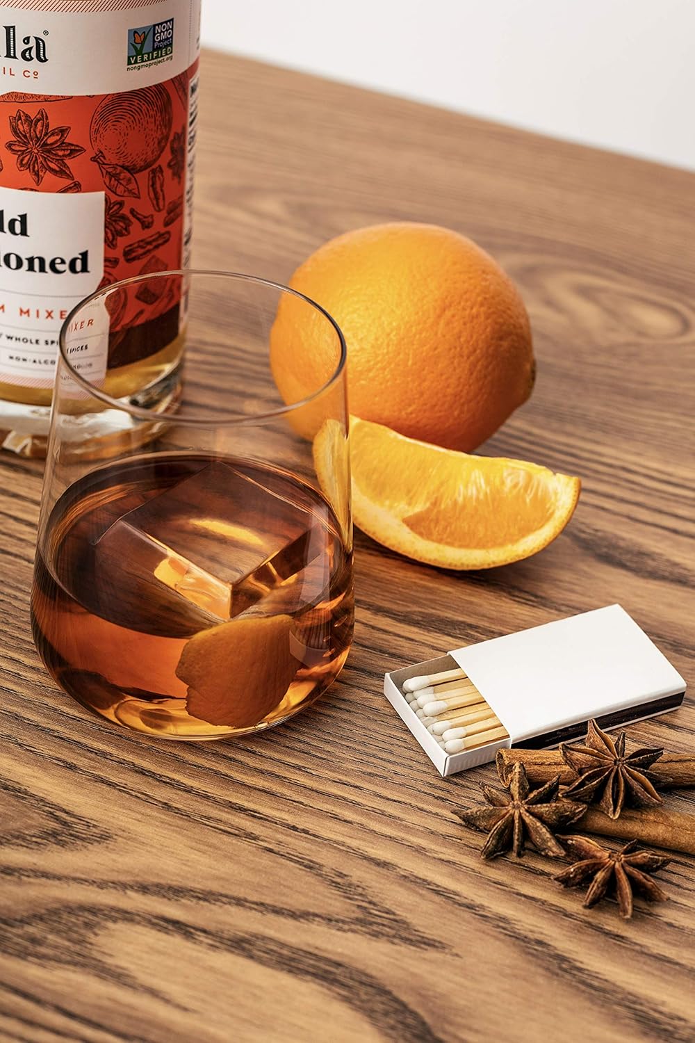 hella cocktail co.'s old fashioned premium mixer