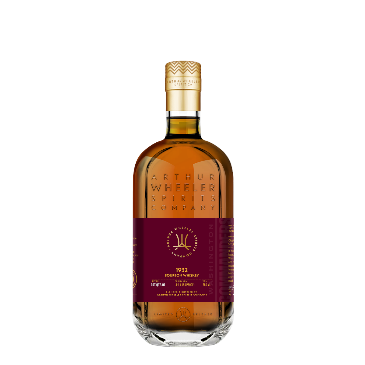 arthur wheeler washington commanders official 1932 bourbon