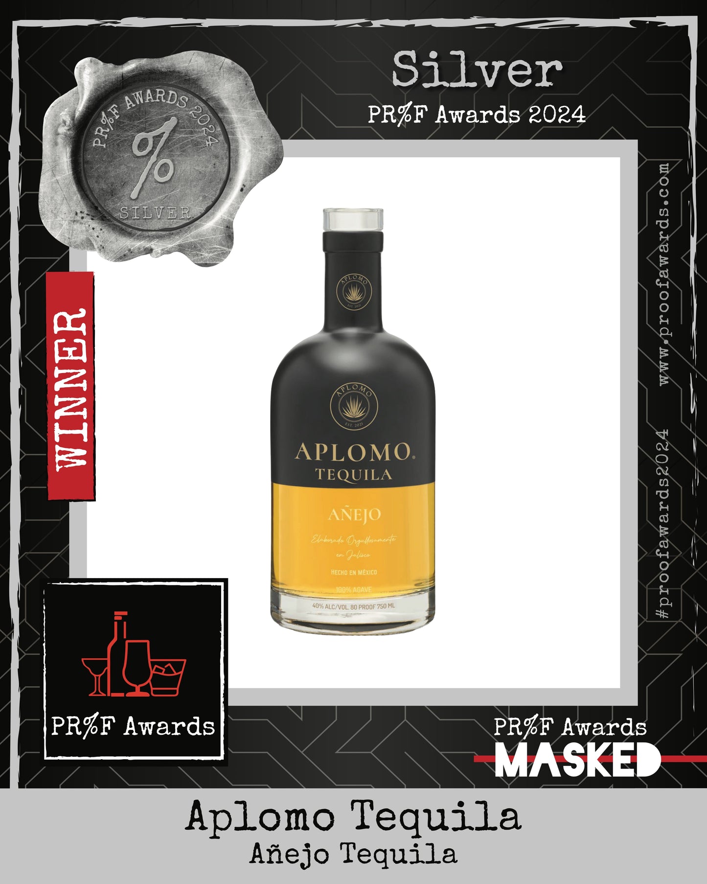 aplomo añejo tequila