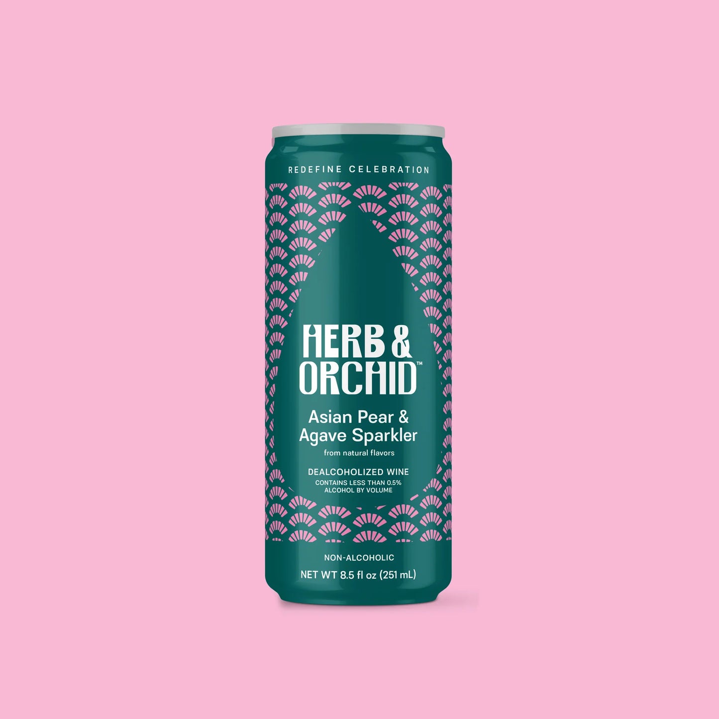 herb & orchid asian pear & agave sparkler