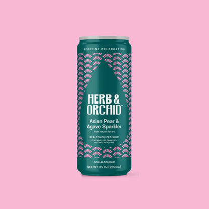 Herb & Orchid Asian Pear & Agave Sparkler