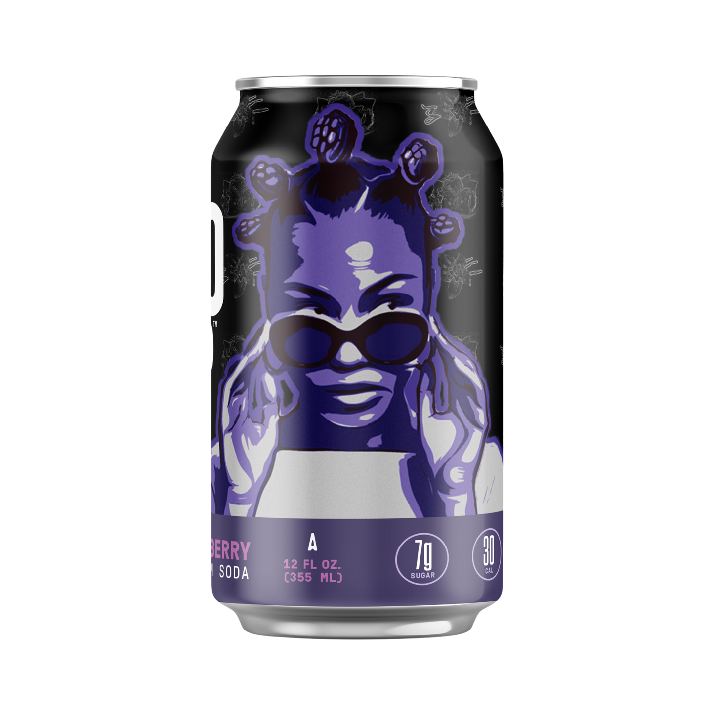blvcker the berry: blackberry cream soda 12-pack