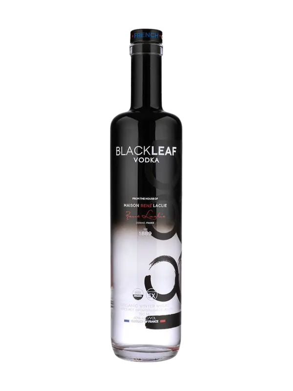 blackleaf organic vodka (cognac, fr)