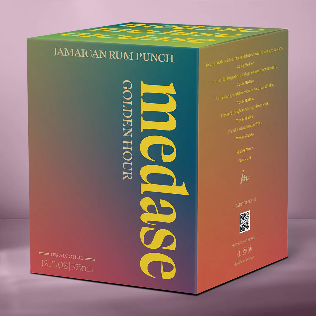 medase’s jamaican rum punch – “golden hour” (4 pack)