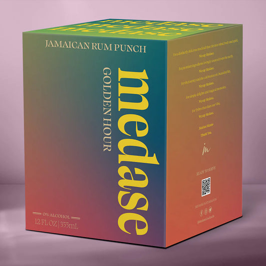 MEDASE’s Jamaican Rum Punch – “Golden Hour” (4 Pack)